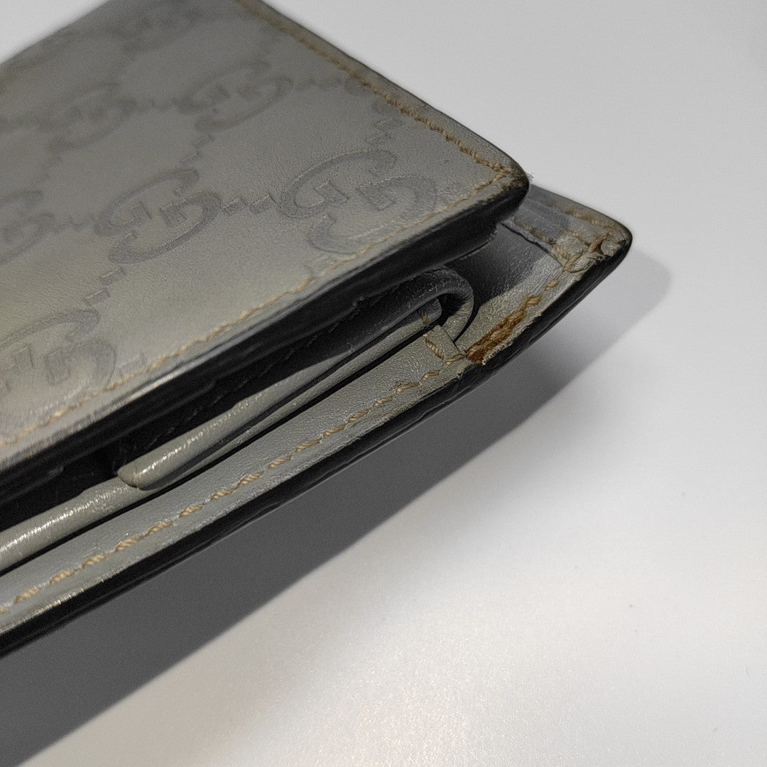 Monogram Calfskin Wallet Gray