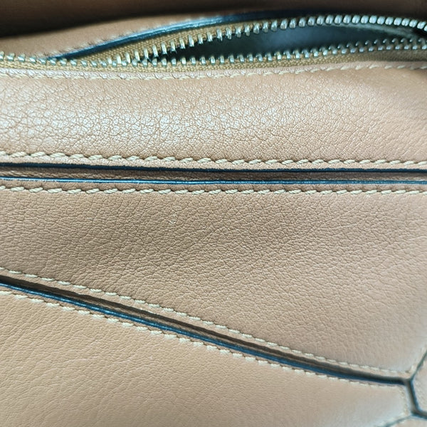 Puzzle Mini Calfskin Brown
