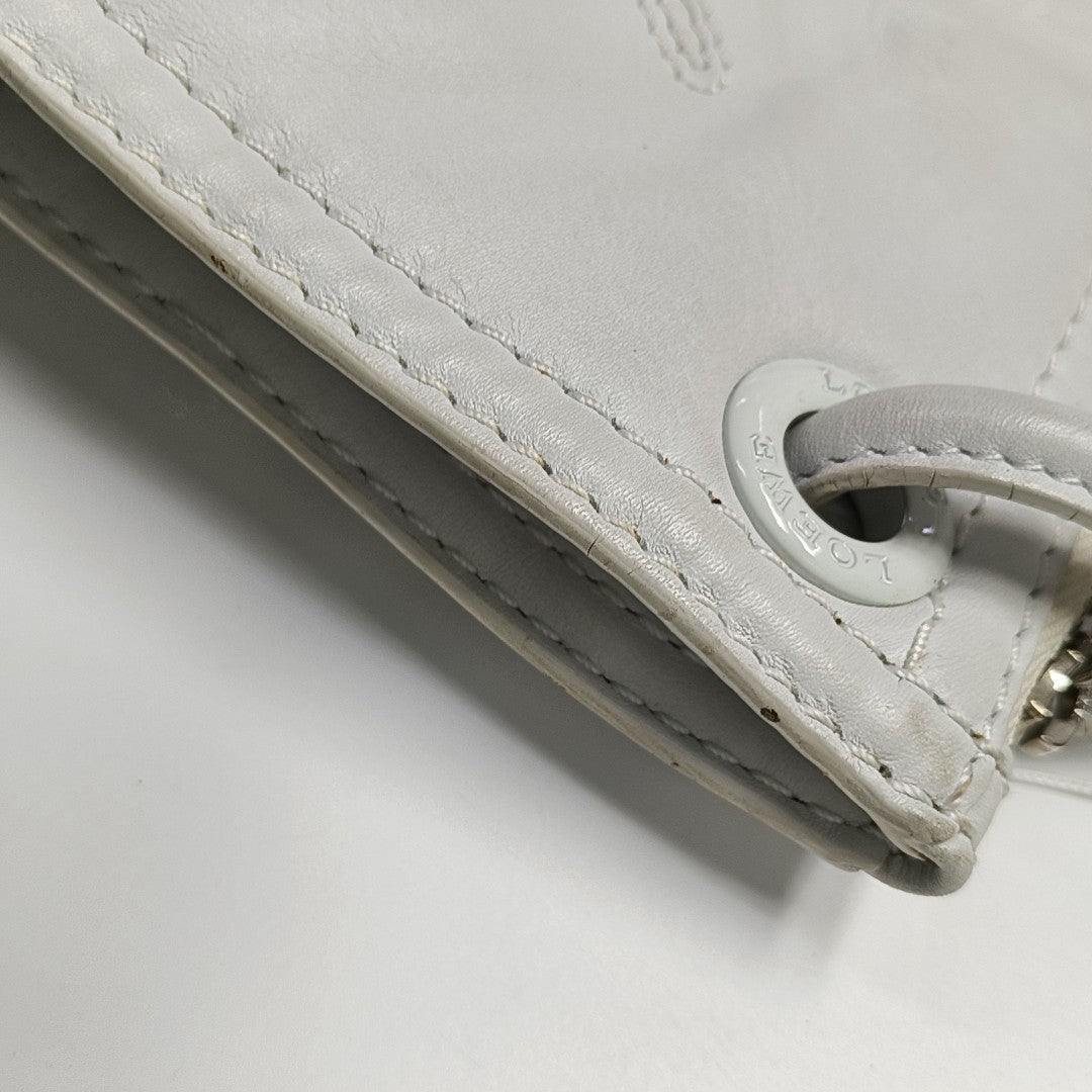 Quilted Calfskin White