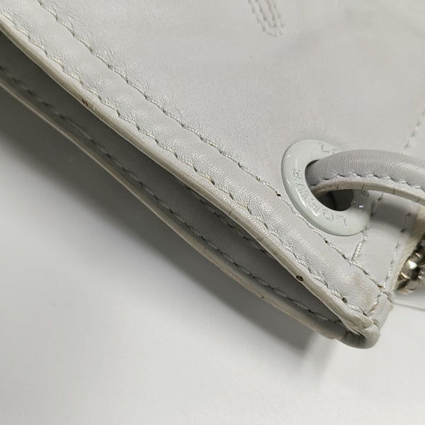 Quilted Calfskin White