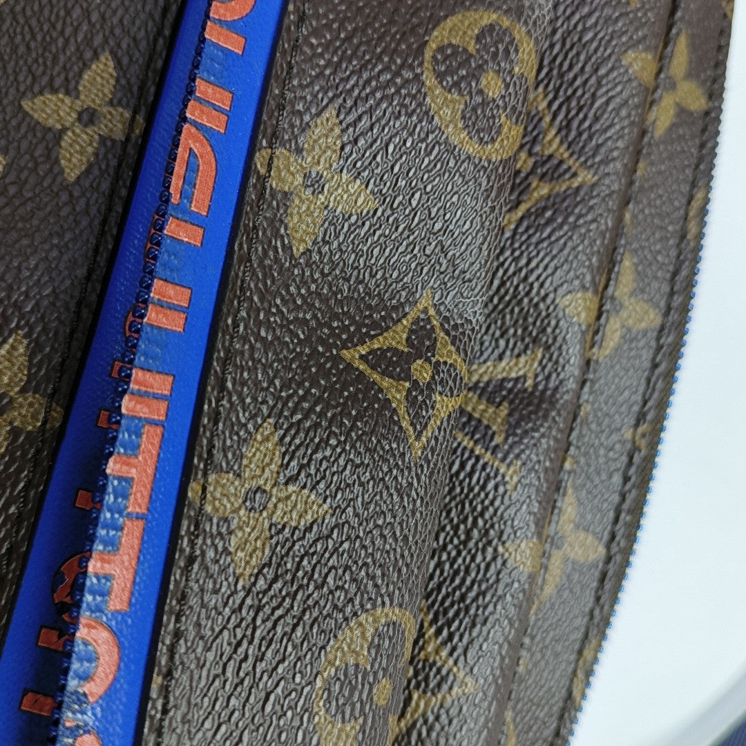OUTDOOR Monogram Coated Canvas Brown