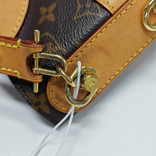 DUFFLE Monogram Coated Canvas Brown