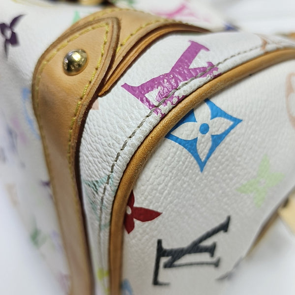 LV × TM PRISCILLA Monogram Coated Canvas White