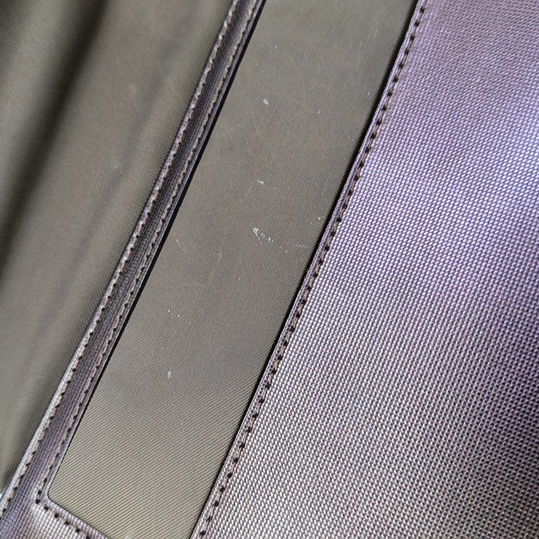 Calfskin Top Handle Bag Brown