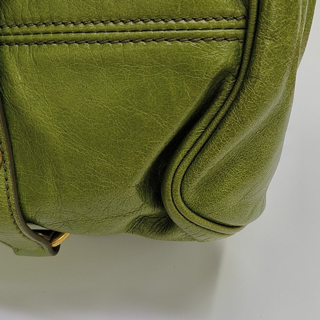 Vitello Calfskin Green