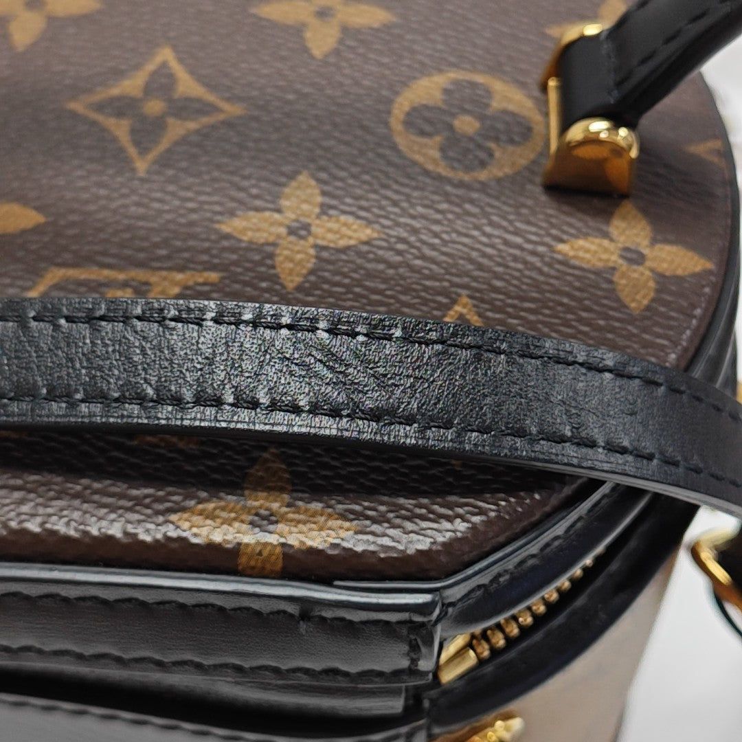 CANNES PM Monogram Coated Canvas Brown