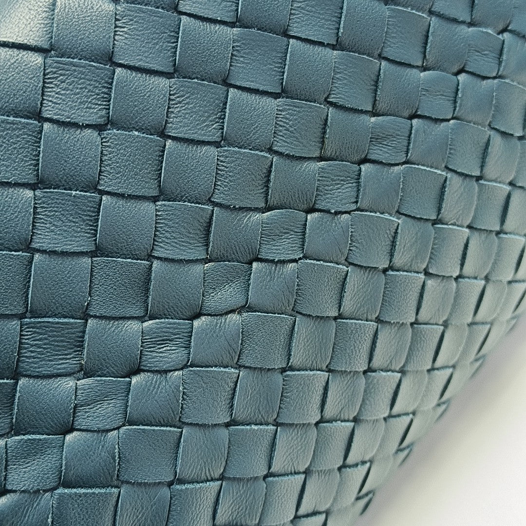 Lambskin Tote Bag Blue