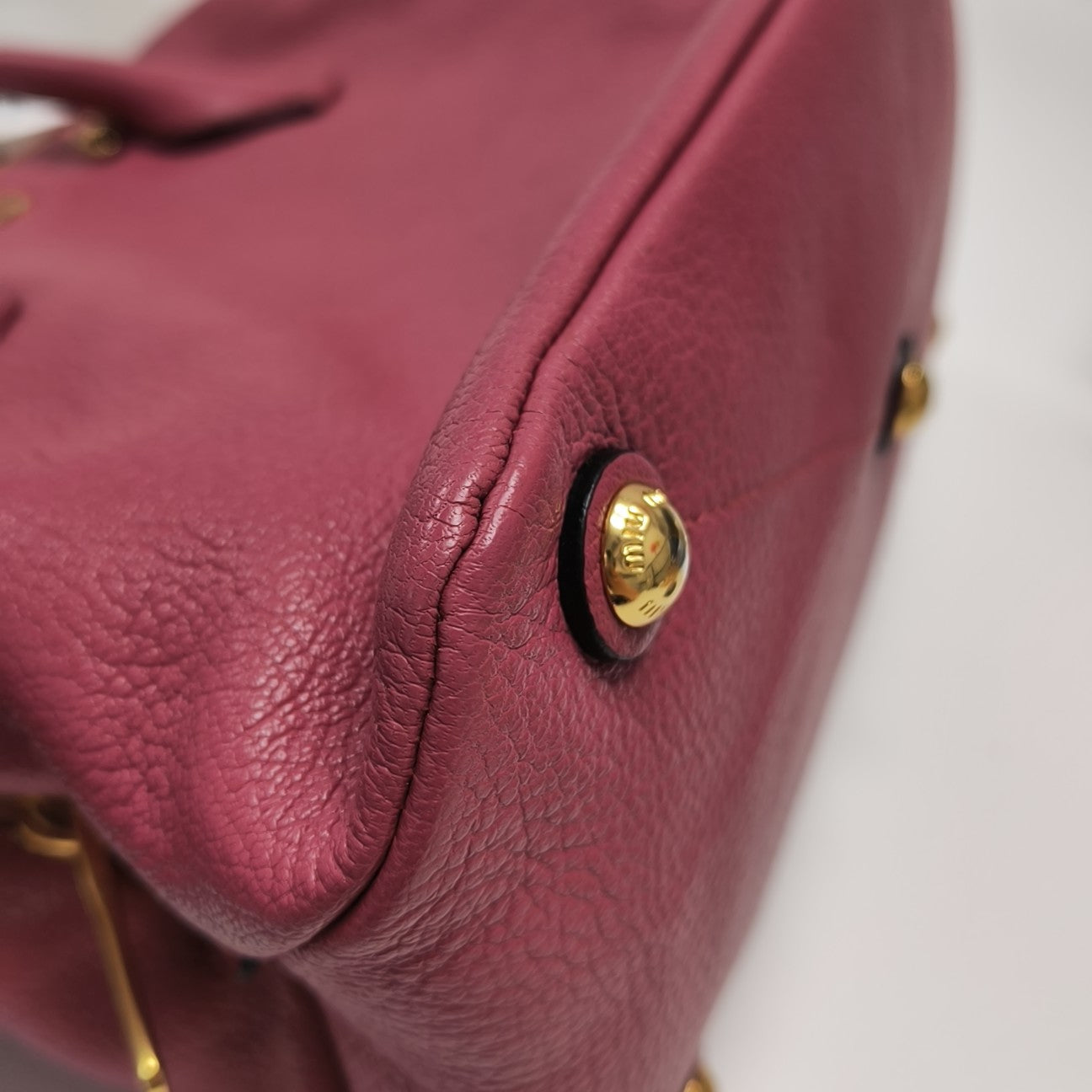 Calfskin Shoulder Bag Pink
