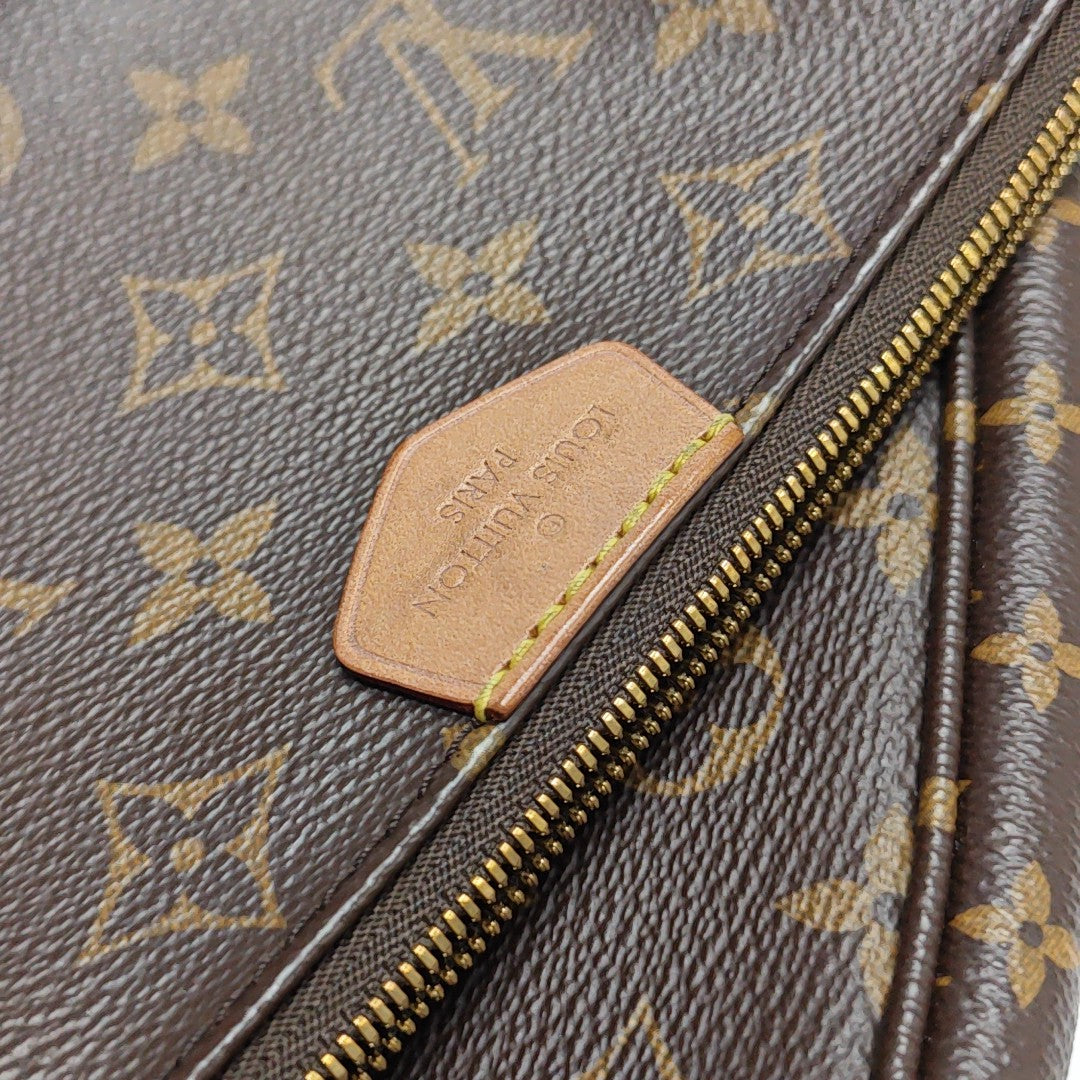 MULTI Monogram Coated Canvas Brown