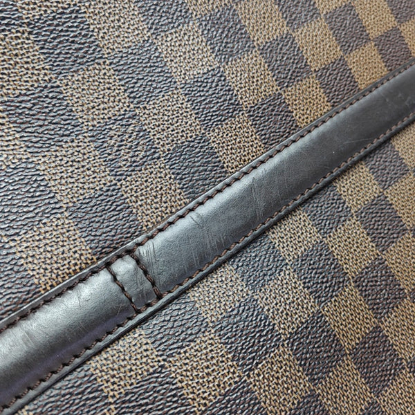 SABANA Damier Ebene Coated Canvas Brown