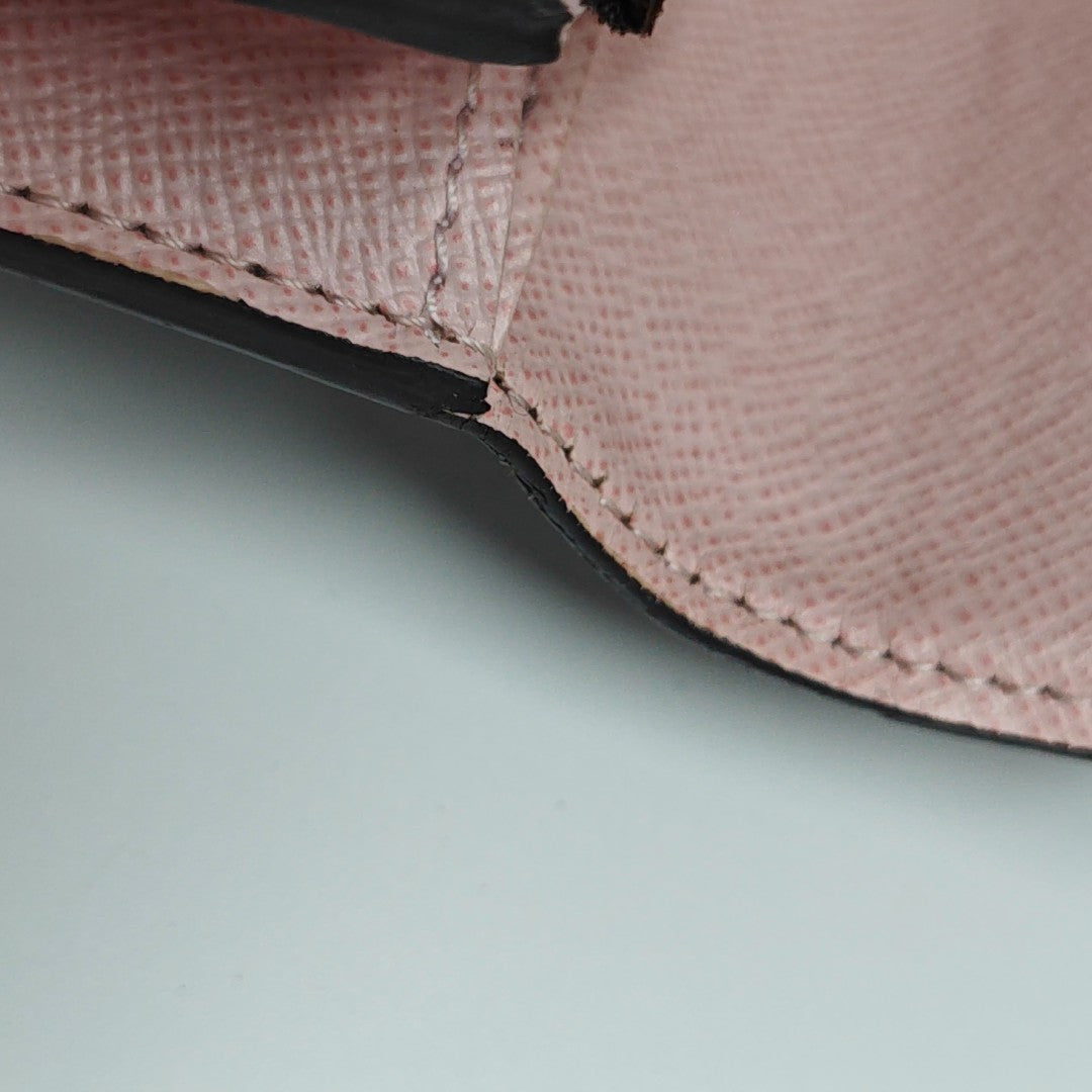ROSALIE Monogram Coated Canvas Brown Card Holder