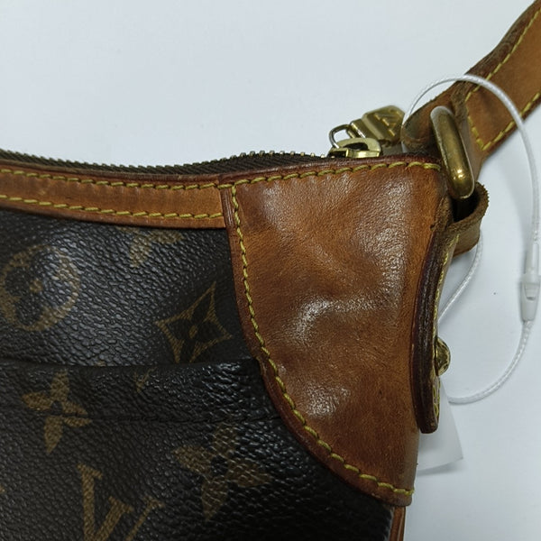 ODEON Monogram Coated Canvas Brown