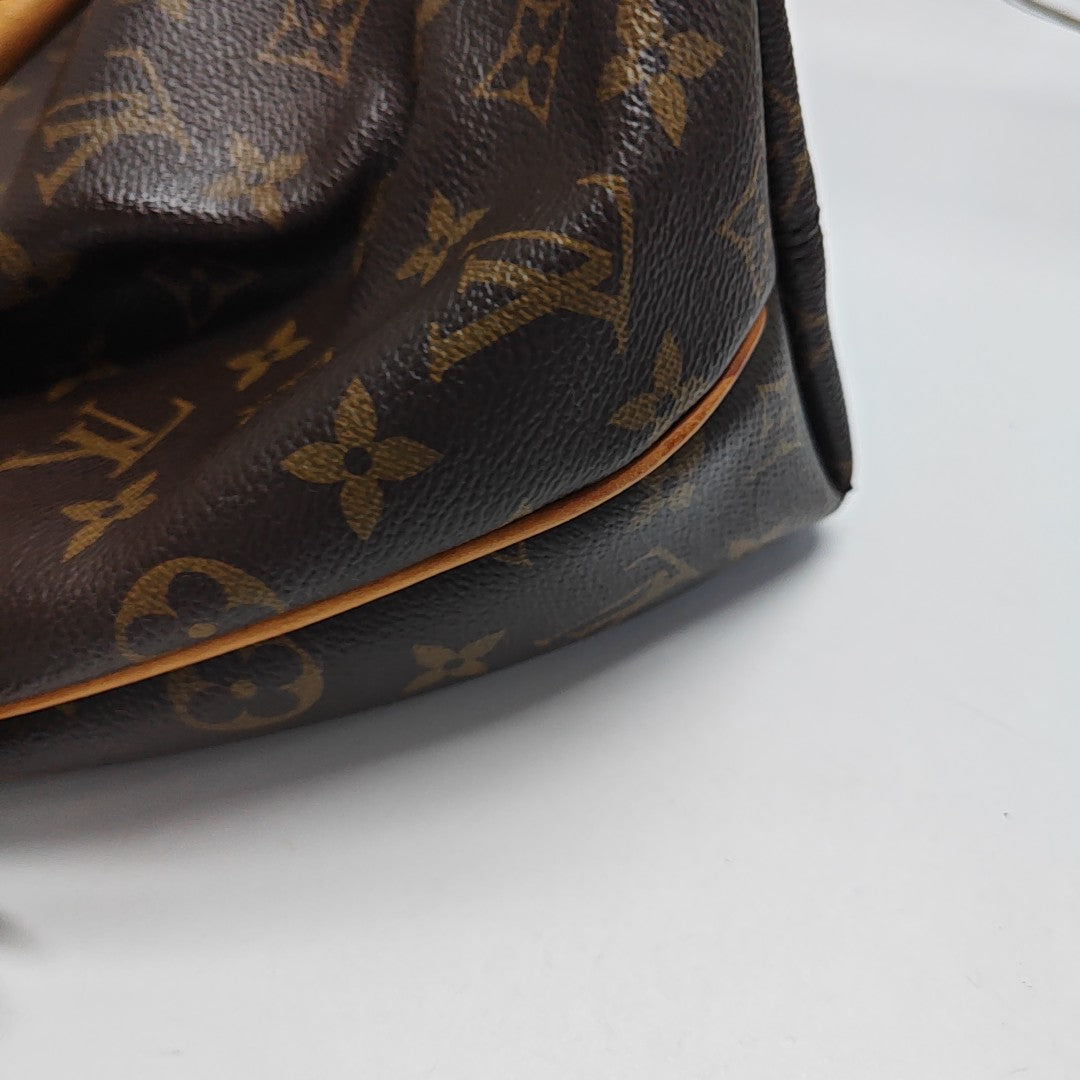 TURENNE PM Monogram Coated Canvas Brown