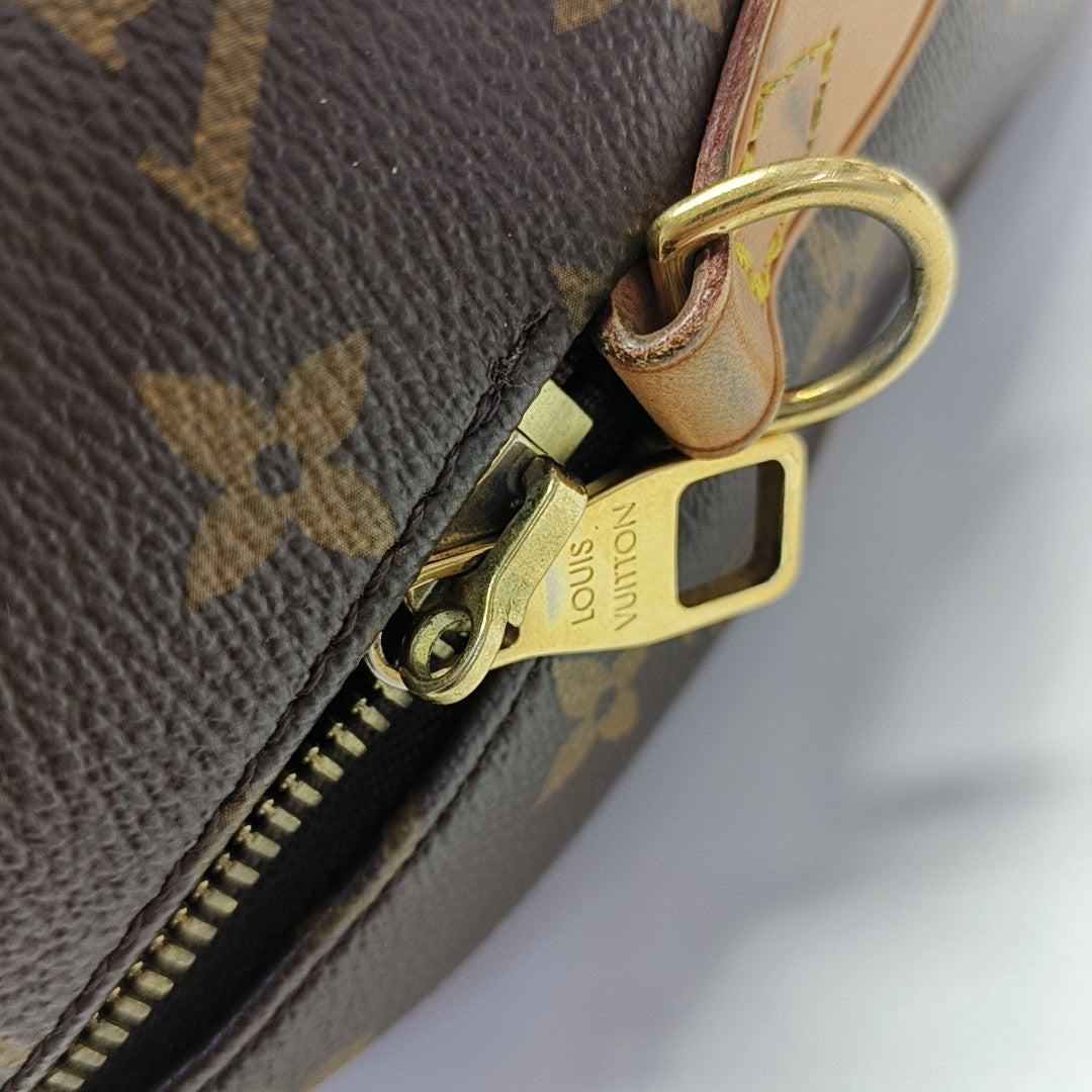 RETIRO NM Monogram Coated Canvas Brown