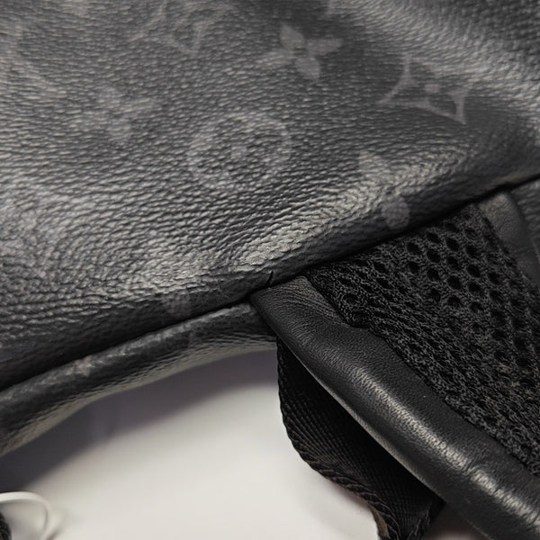 DISCOVERY PM Monogram Coated Canvas Black