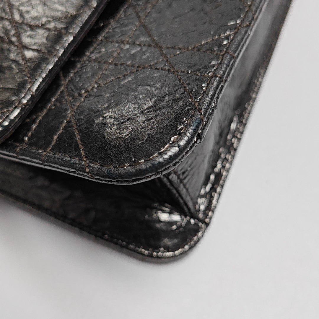 Cannage Calfskin Green