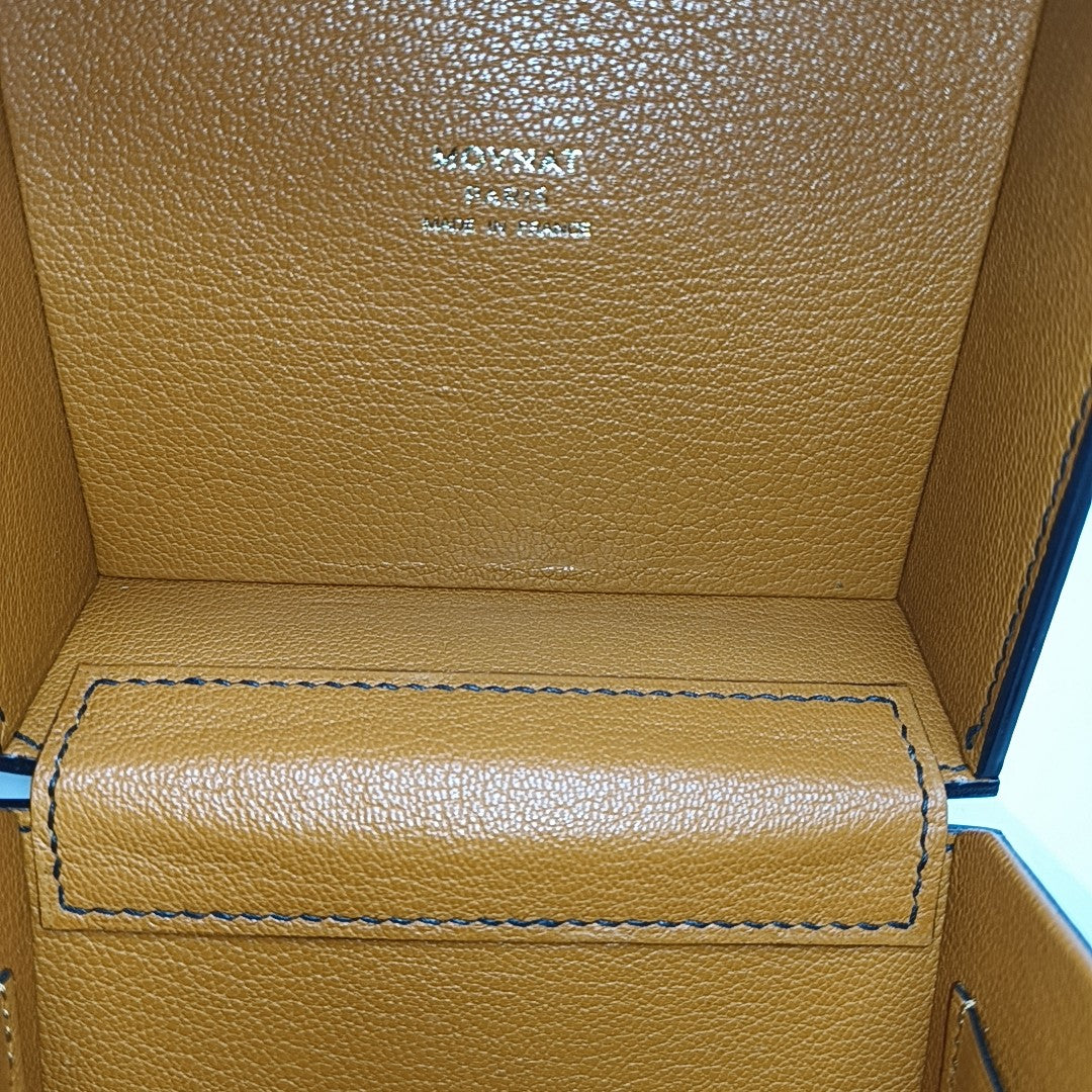 Calfskin Top Handle Bag Black
