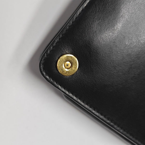 Matelassé Mini Lambskin Black