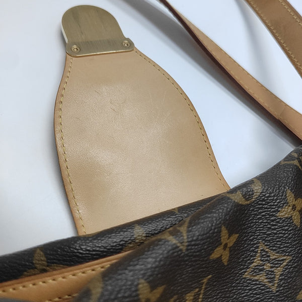STRESA Monogram Coated Canvas Brown