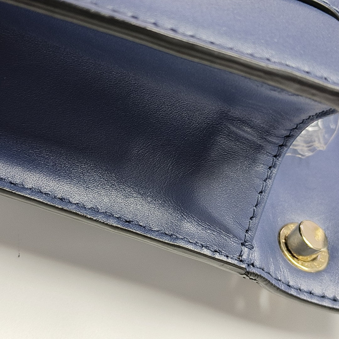SERPENTI FOREVER Small Quilted Calfskin Blue