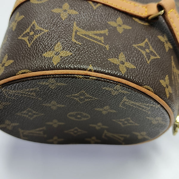 PAPILLON 30 Monogram Coated Canvas Brown