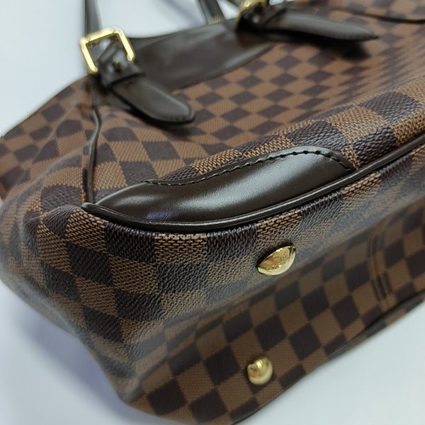 VERONA MM Damier Ebene Coated Canvas Brown