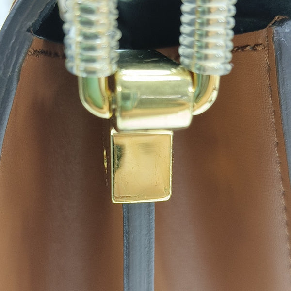 DAUPHINE Mini Monogram Coated Canvas Brown