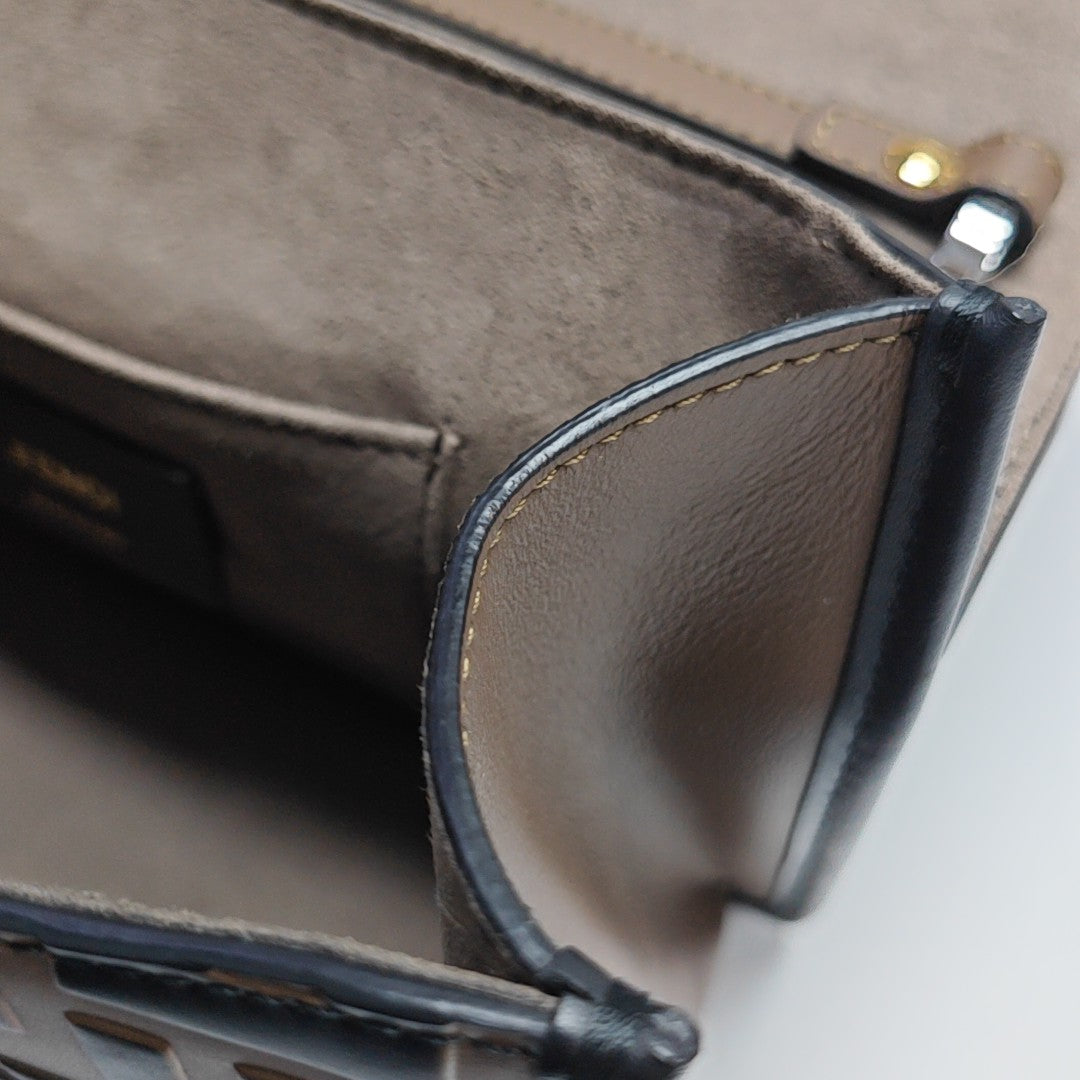 Kan I F Mini Calfskin Brown