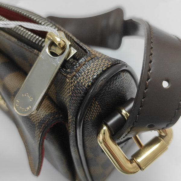 RAVELLO GM Damier Ebene Coated Canvas Brown