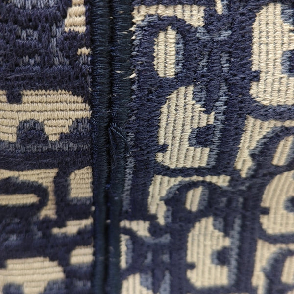 Book Tote Medium Oblique Canvas Blue