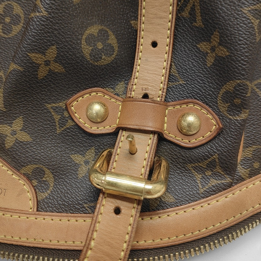 TIVOLI GM Monogram Coated Canvas Brown
