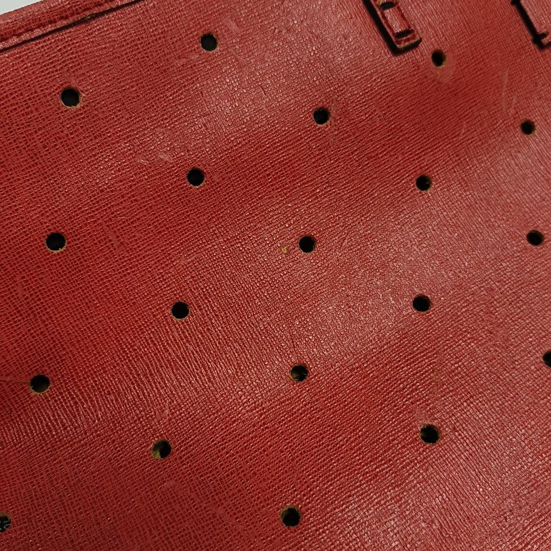 Calfskin Tote Bag Orange