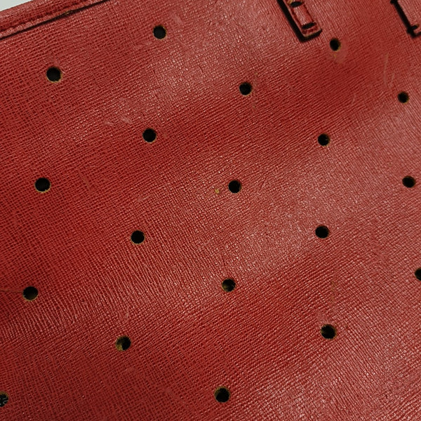 Calfskin Tote Bag Orange
