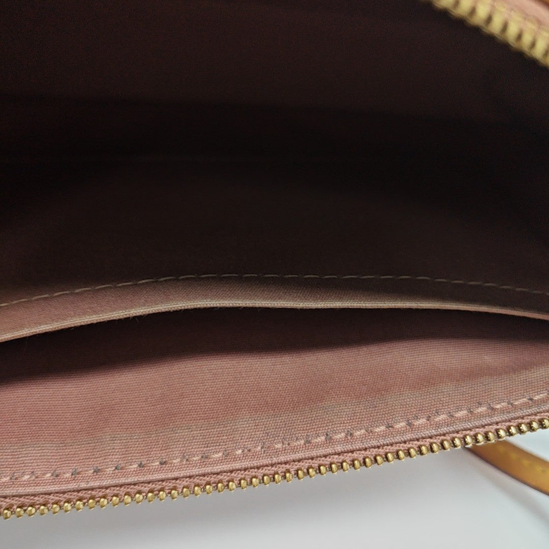 ACCESSOIRES GM Patent Leather Brown