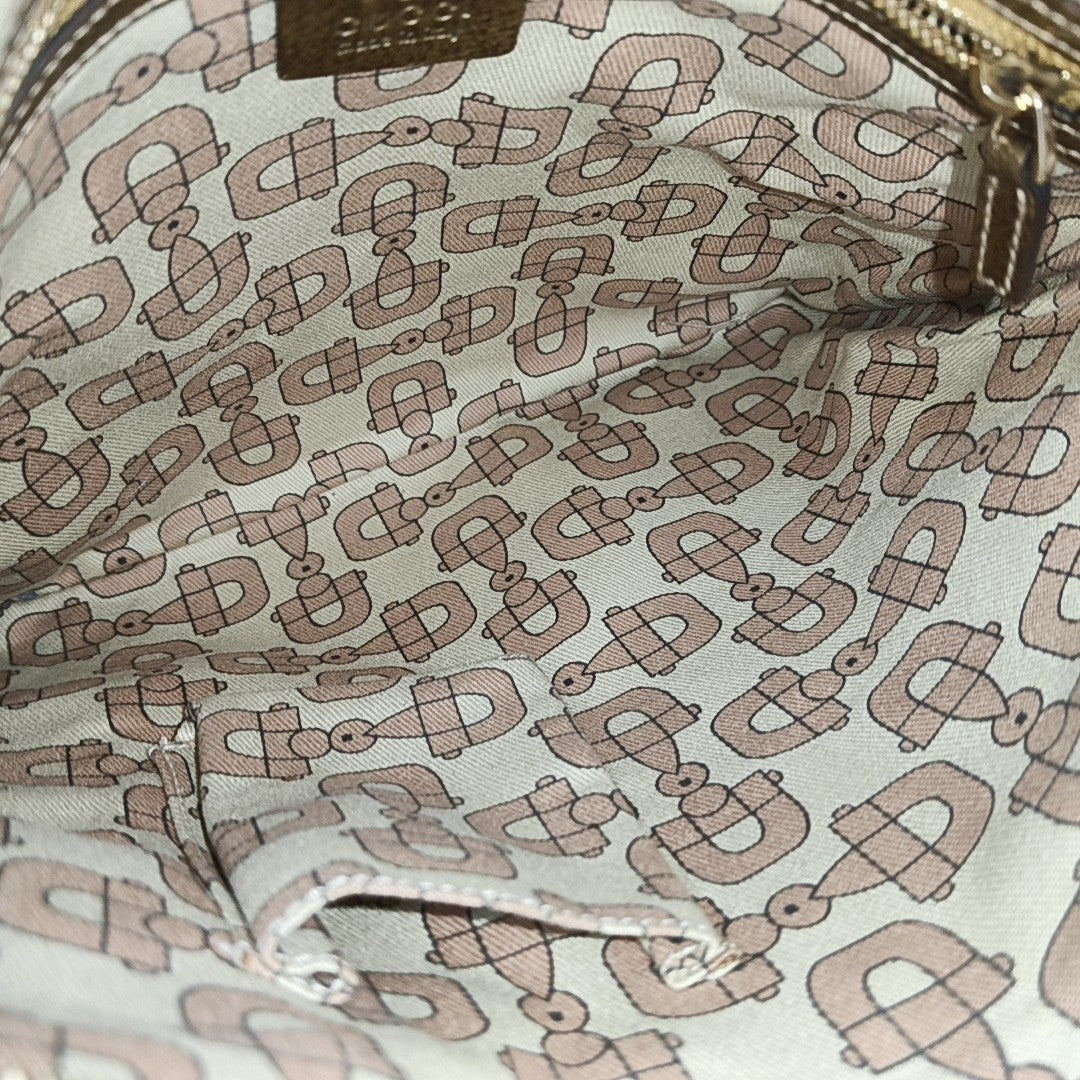 Monogram Canvas Tote Bag Beige