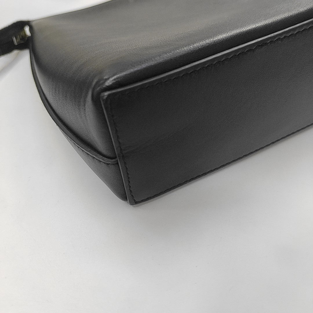 Calfskin Clutch Black