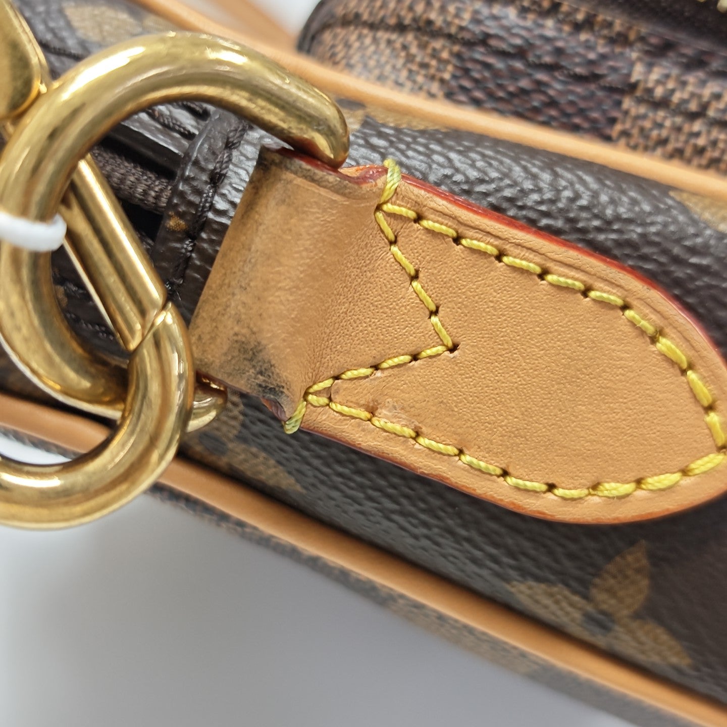 NIL Damier Ebene Coated Canvas Brown
