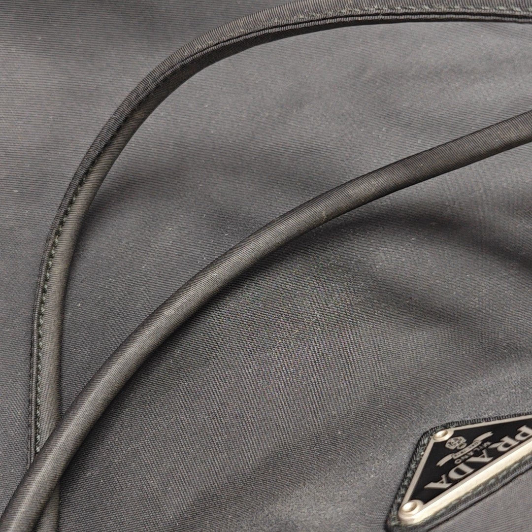 Nylon Tote Bag Black