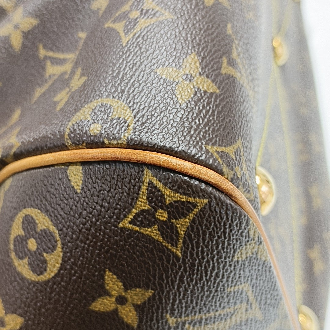 TIVOLI GM Monogram Coated Canvas Brown