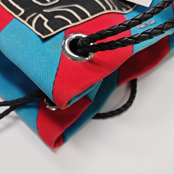 Canvas Backpack Multicolor
