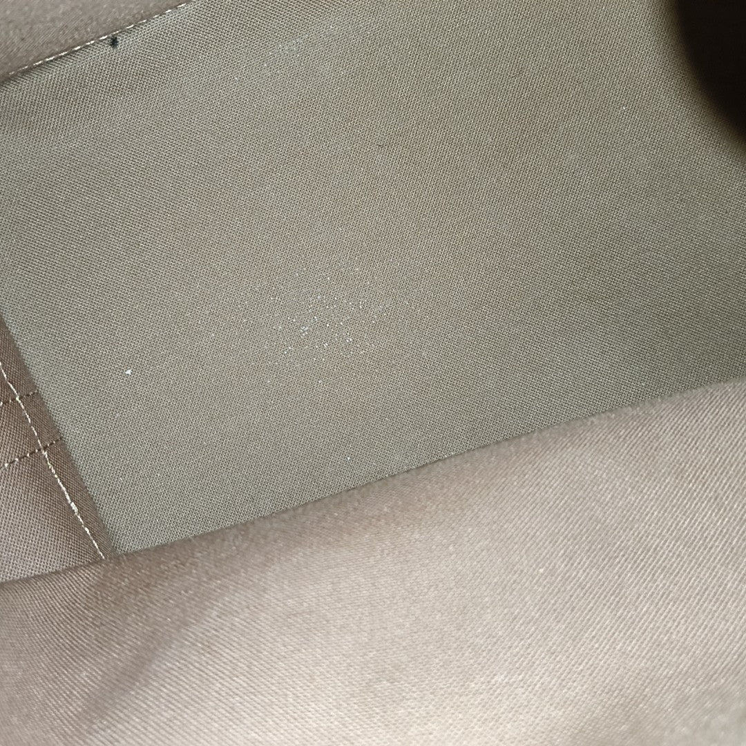 NOÉ MM Monogram Coated Canvas Brown