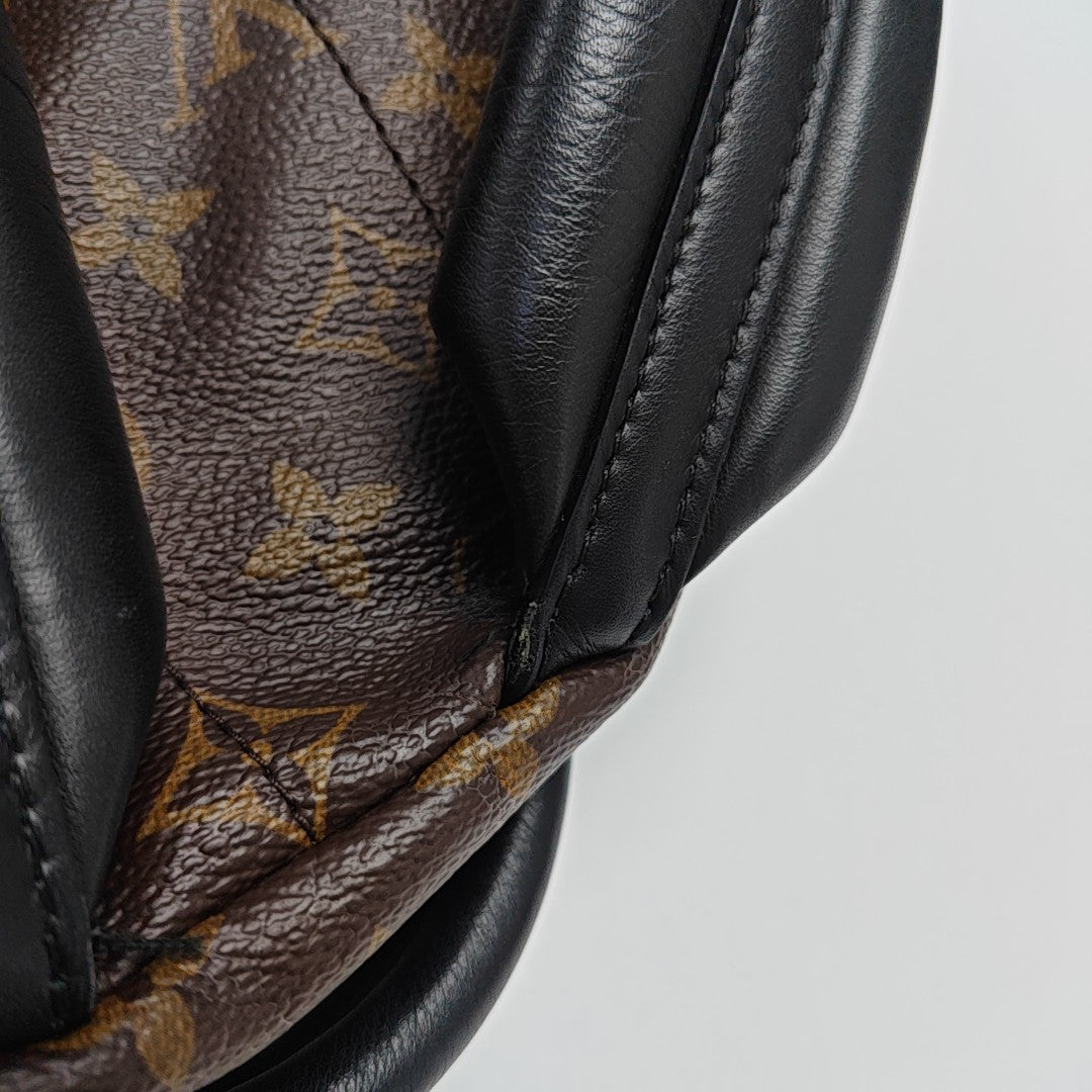 PALM SPRINGS MM Monogram Coated Canvas Brown