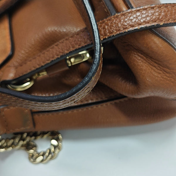 Faye Mini Calfskin Brown
