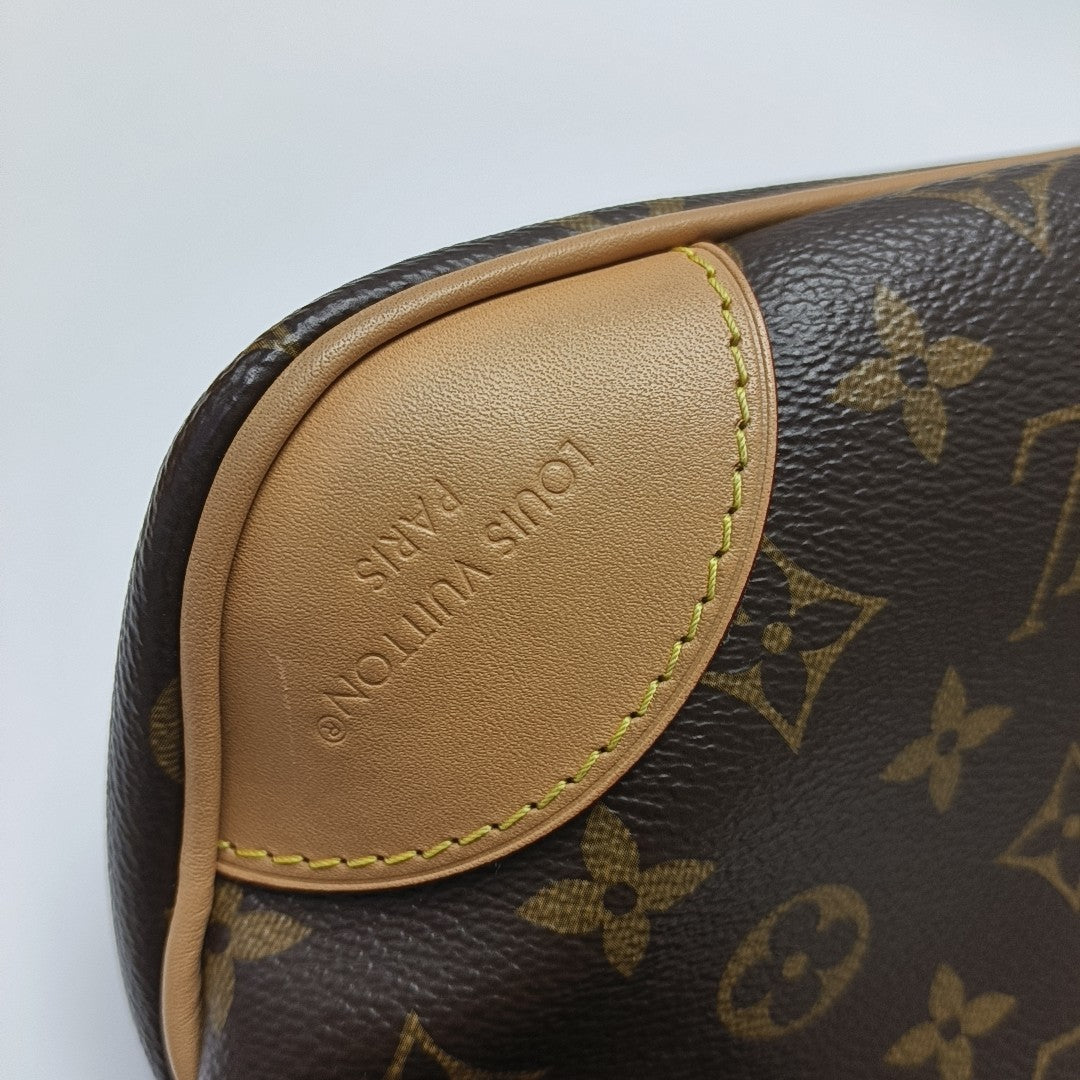BOULOGNE Monogram Coated Canvas Brown