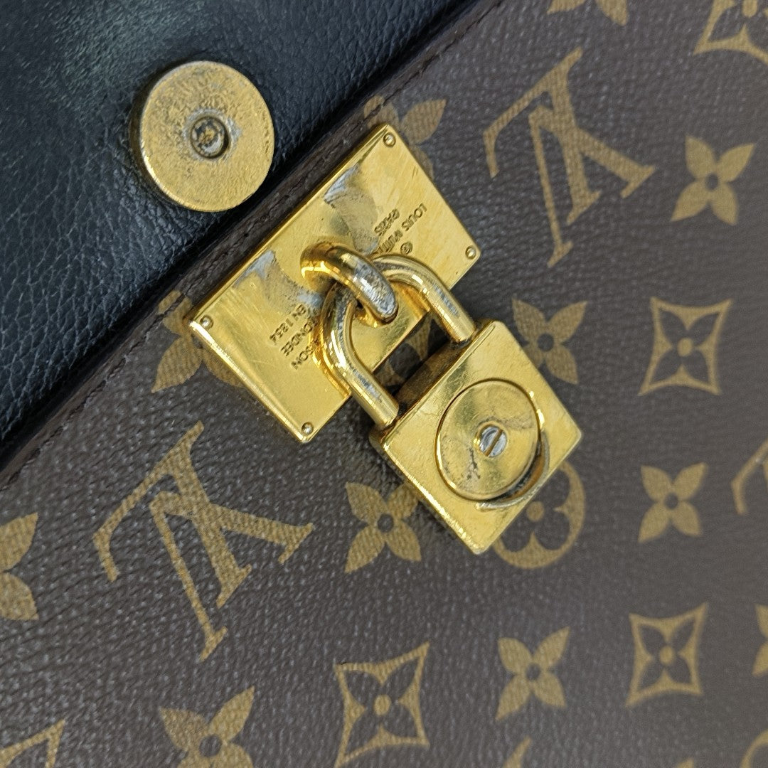 MARIGNAN Monogram Coated Canvas Brown