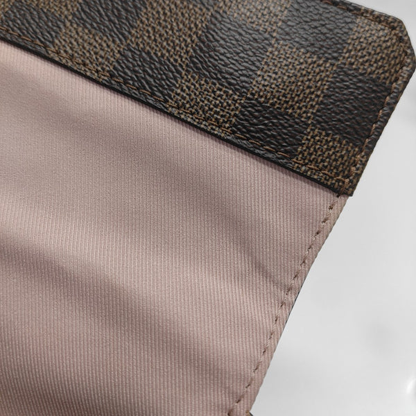 BOND STREET BB Damier Ebene Coated Canvas Brown