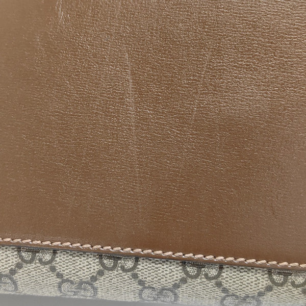 Retro Small Monogram Coated Canvas Brown