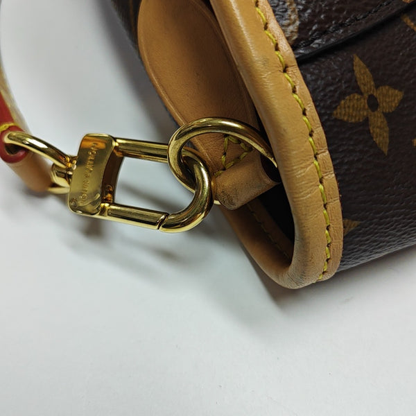 DIANE Monogram Coated Canvas Brown