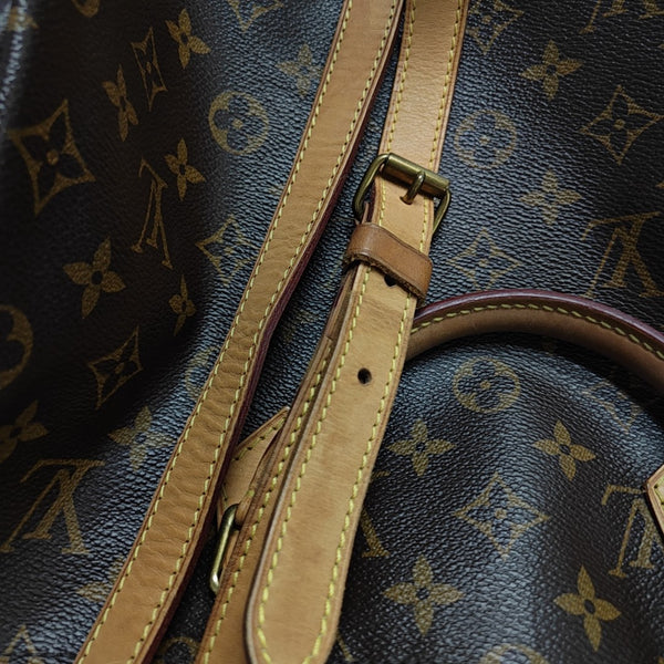 SPEEDY 35 Monogram Coated Canvas Brown
