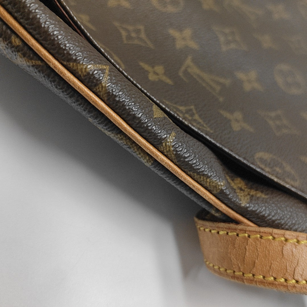MUSETTE TANGO Monogram Coated Canvas Brown